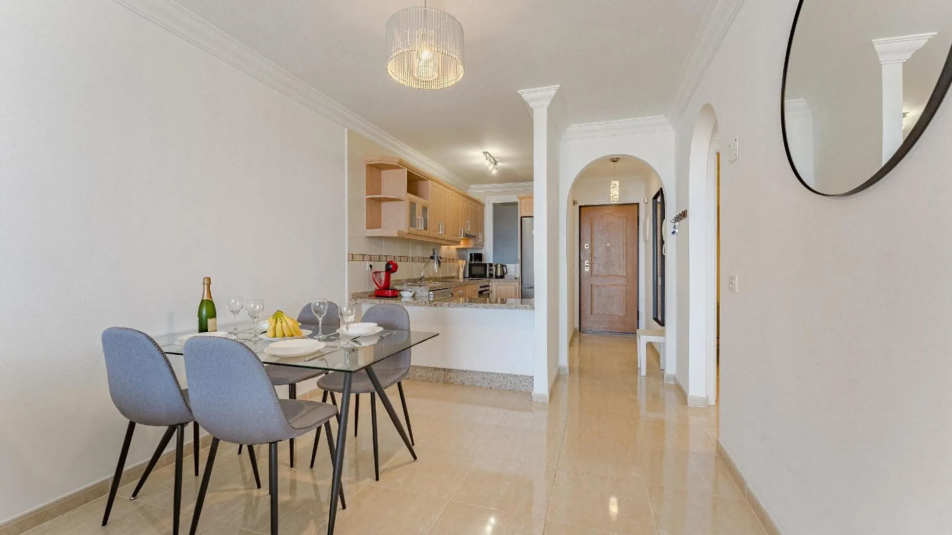 Ocean View, Two Bedroom Apartment With Heated Pool In Sunset Complex Costa Adeje