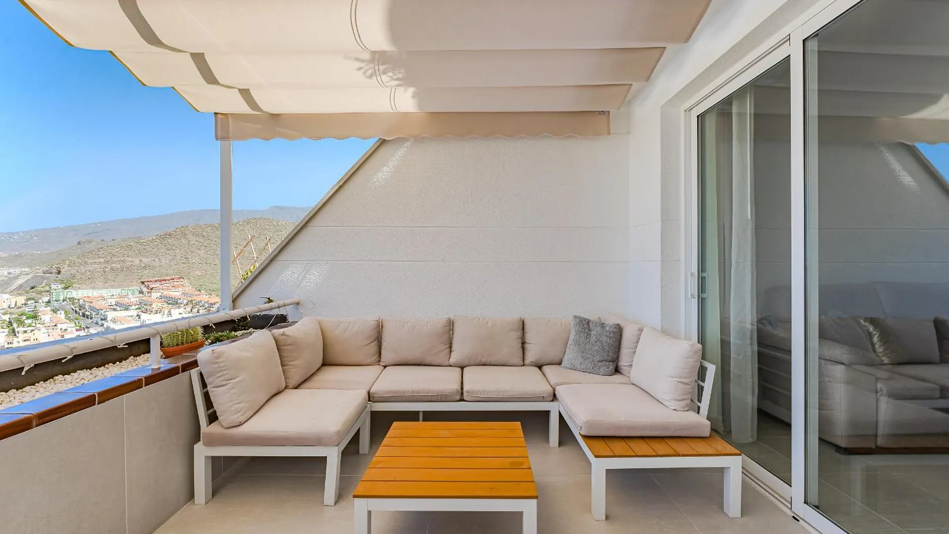 Ocean View, Two Bedroom Apartment With Heated Pool In Sunset Complex Costa Adeje  Spain